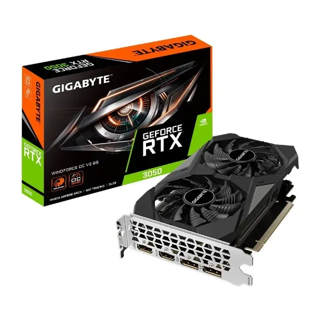 Placa de Video RTX 3050 6GB GDDR6 Nova C/ Garantia Nota fiscal