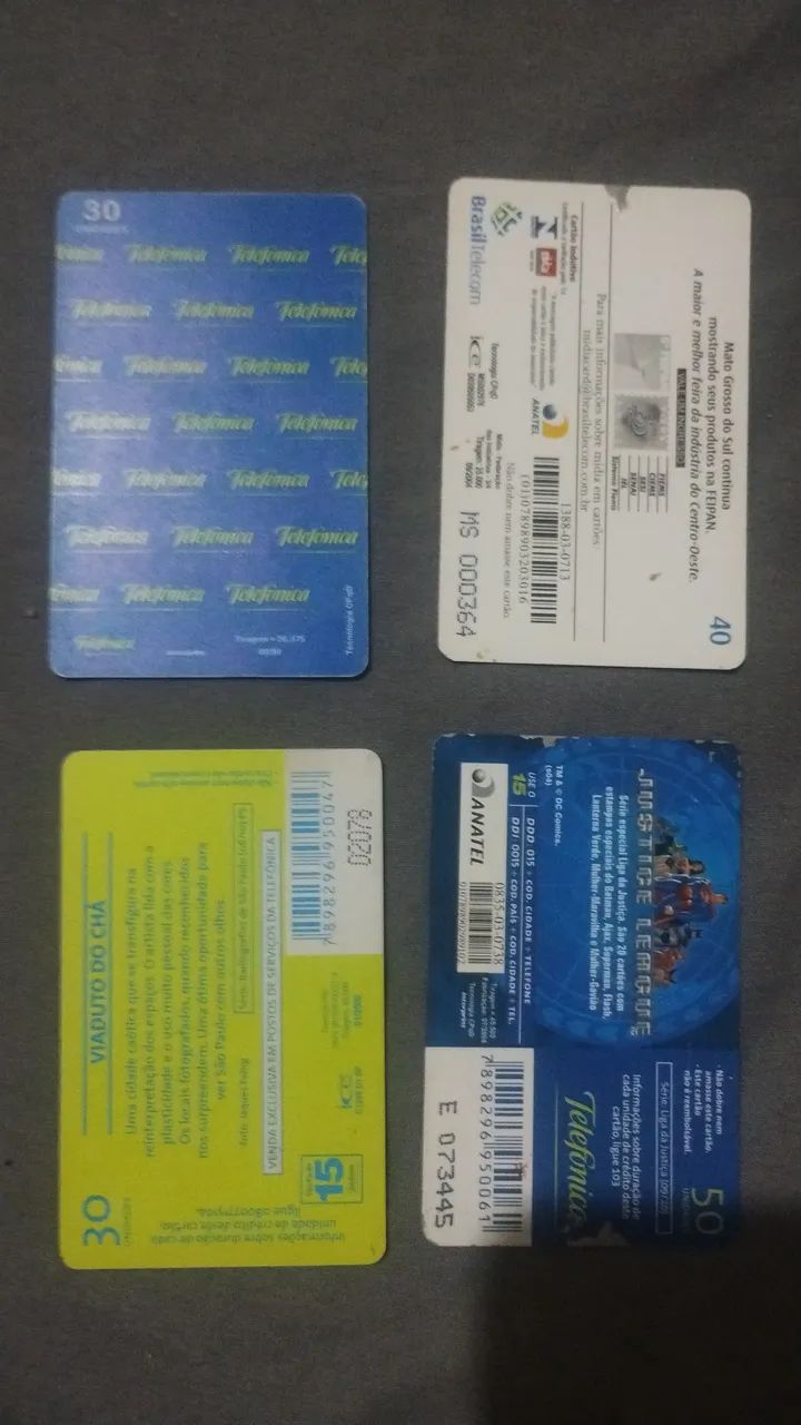Cartoes telefônicos de tiragem baixa - Foto 2