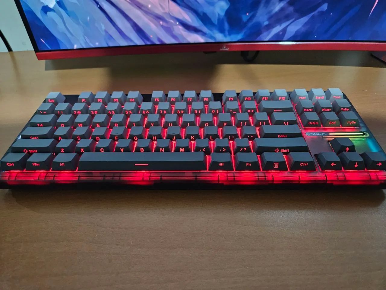 Teclado Mecânico AulaF87 Pro Wireless  - Foto 2