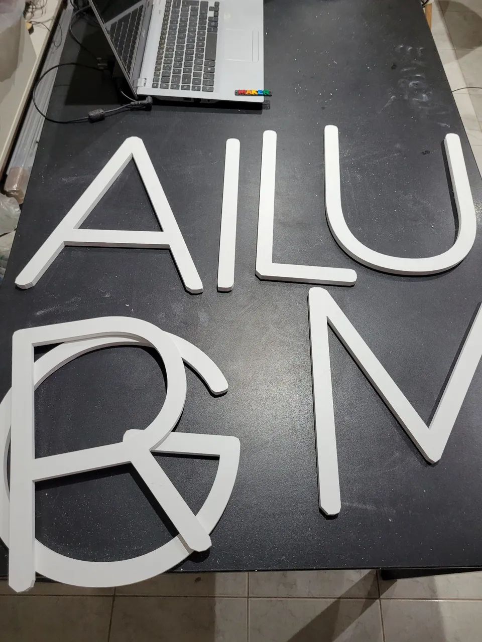 letras acrilico e pvc expandido - Foto 3
