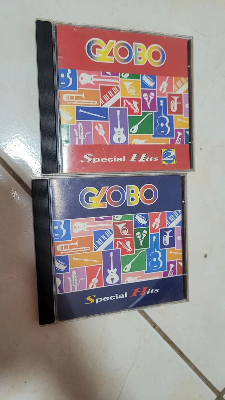 6 CDs (Originais) Coleção Globo! Nacionais e internacionais - CDs