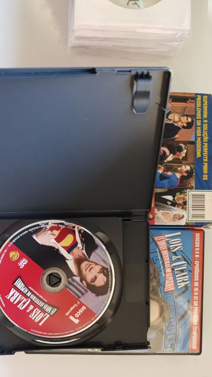 DVD LOIS E CLARK PRIMEIRA TEMPORADA USADO - Foto 5