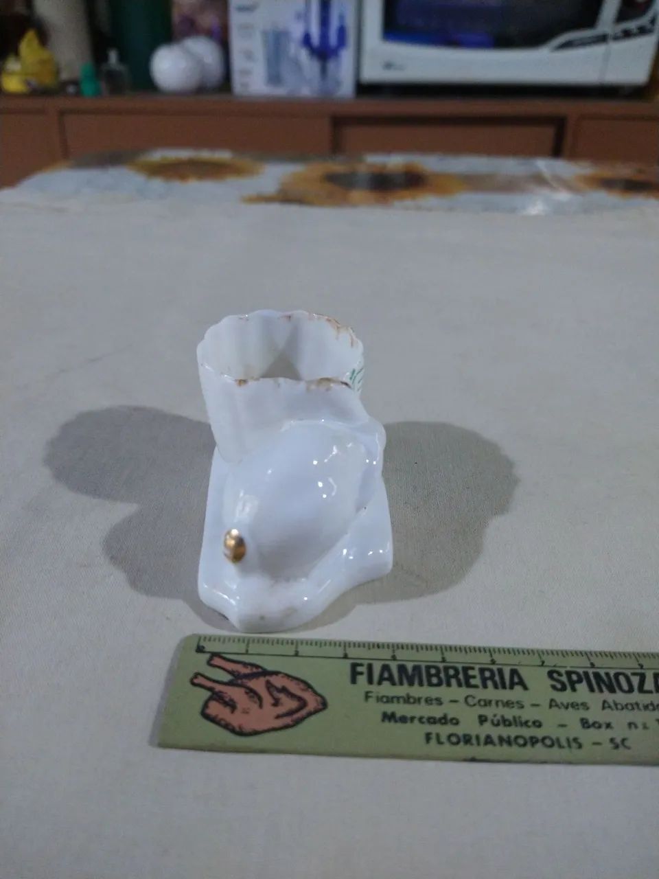 Antigo vasinho de porcelana da cerâmica Santana. - Foto 3