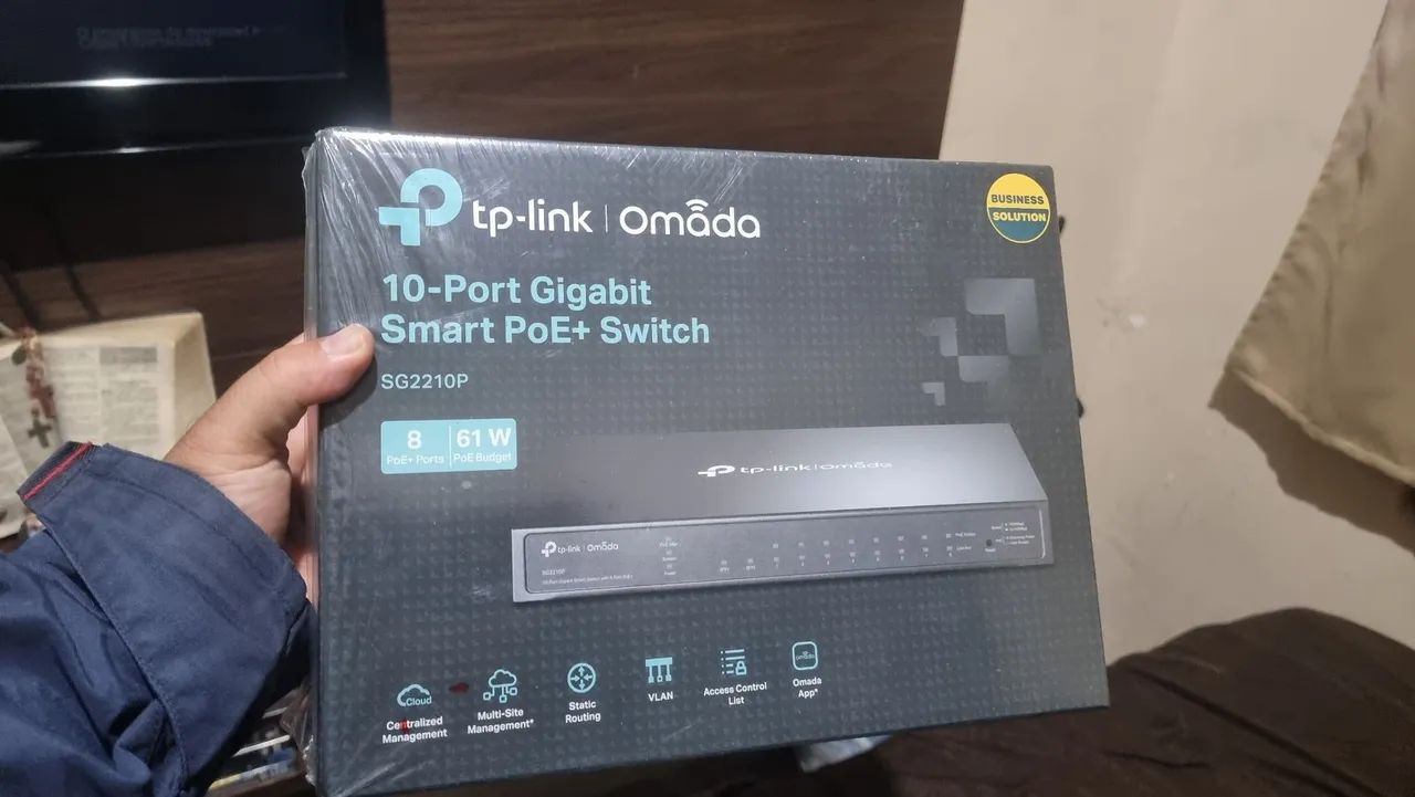 Swith Poe 8 portas  tp link