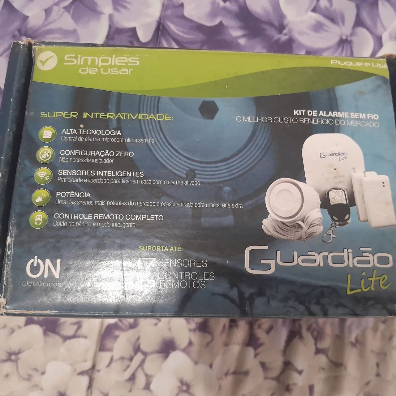 Kit Alarme Sem Fio Guardião Lite - Segurança para sua casa!