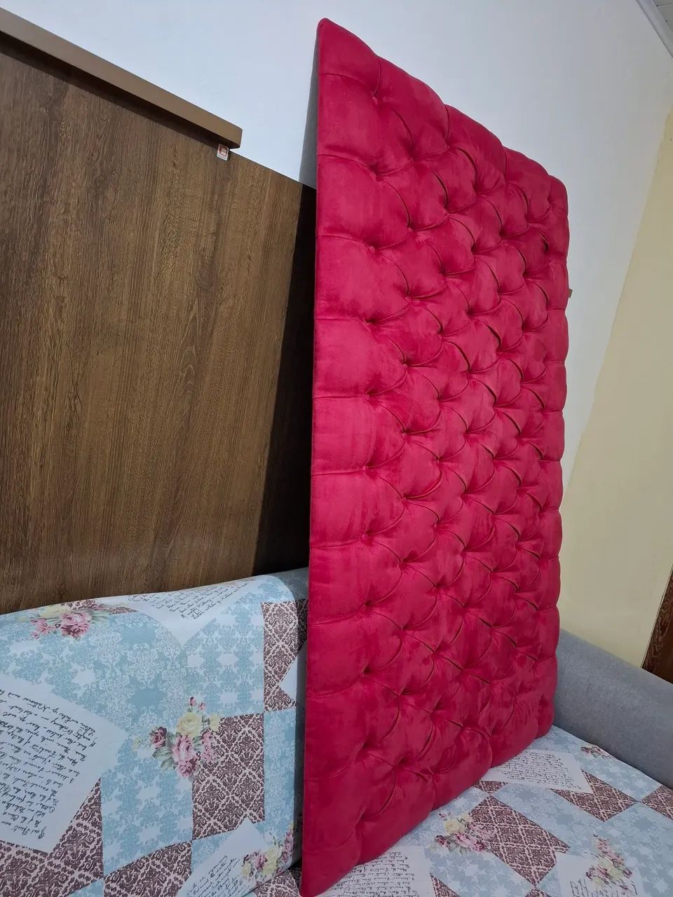 Cabeceira 2m Suede Pink - Foto 3