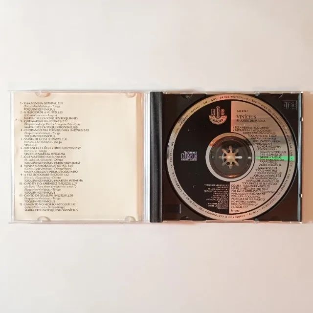 cd vinícius de moraes - 80 anos de poesia - Foto 2