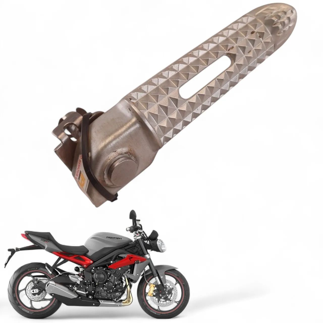Pedaleira Traseira Esquerda Triumph Street Triple 675 2016