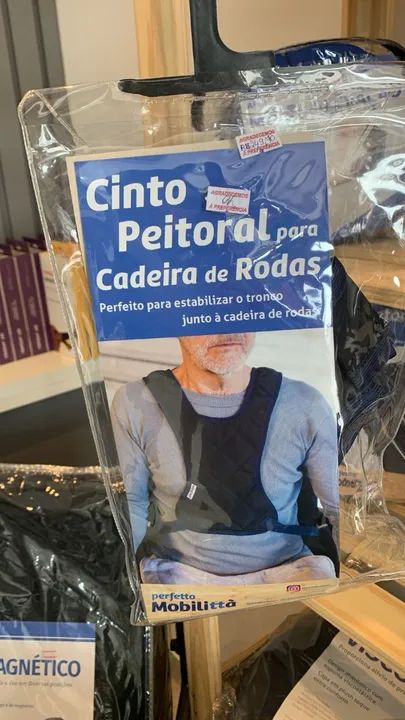 Cinto Peitoral para Cadeira de Rodas