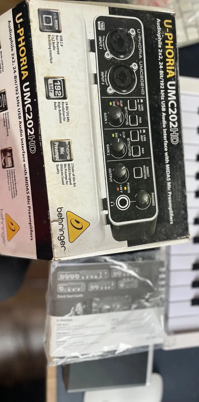 Interface behringer UMC202HD - Foto 4