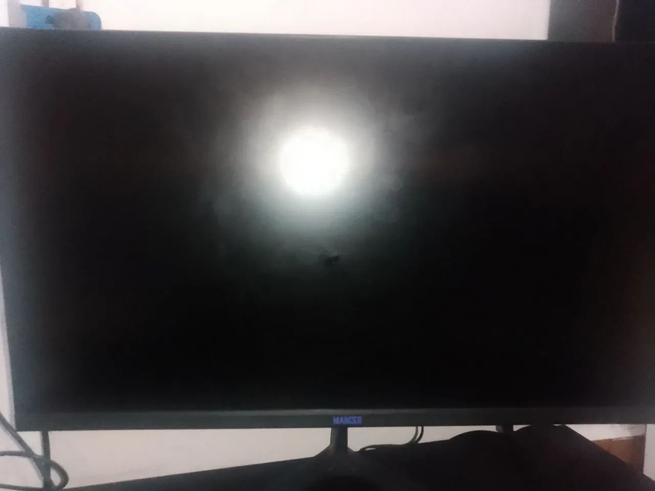 Monitor da mancer taxa de atualização 100hz 21,5 polegadas 