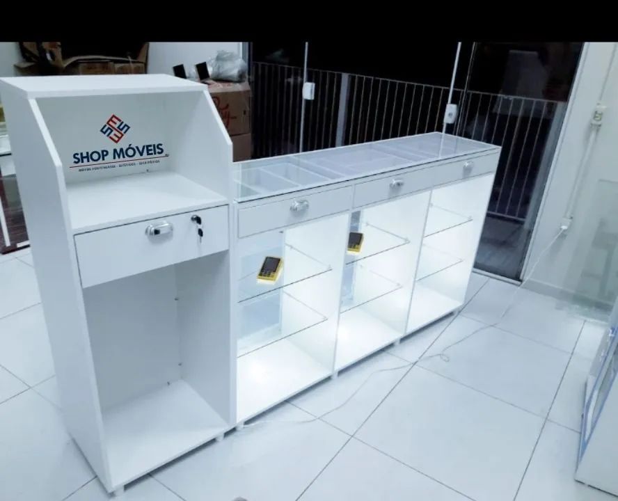 Balcão Caixa Vitrine para lojas. - Foto 2