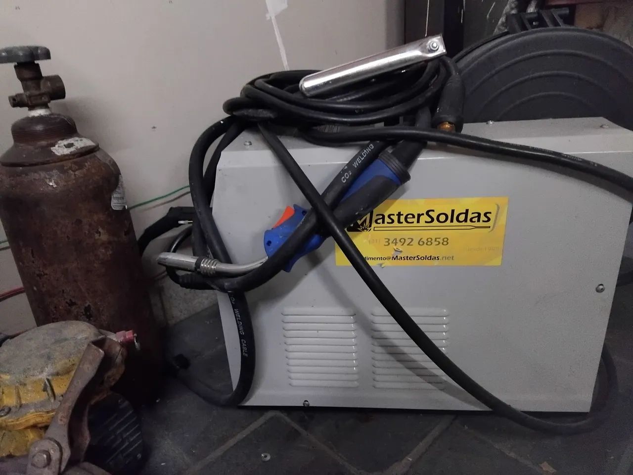 Máquina de solda MIG MasterSoldas