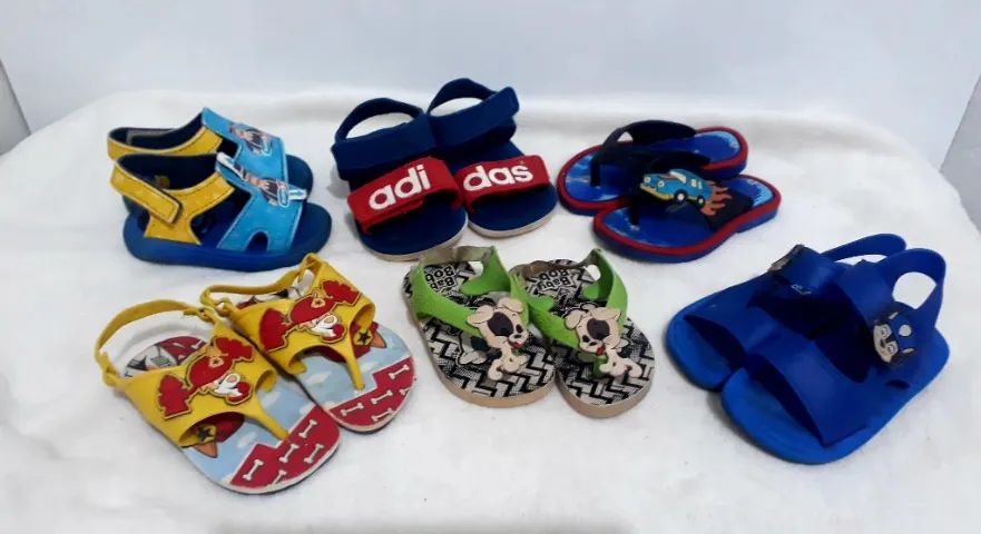 sandalias infantil menino