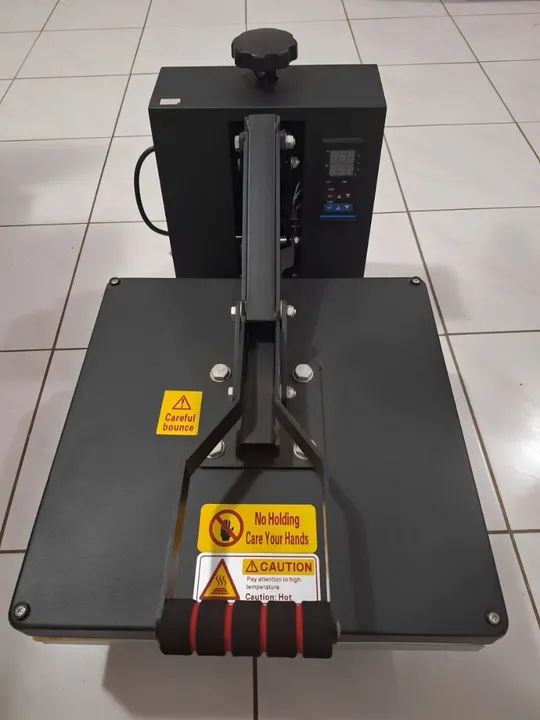 Prensa plana térmica para sublimação - Foto 3