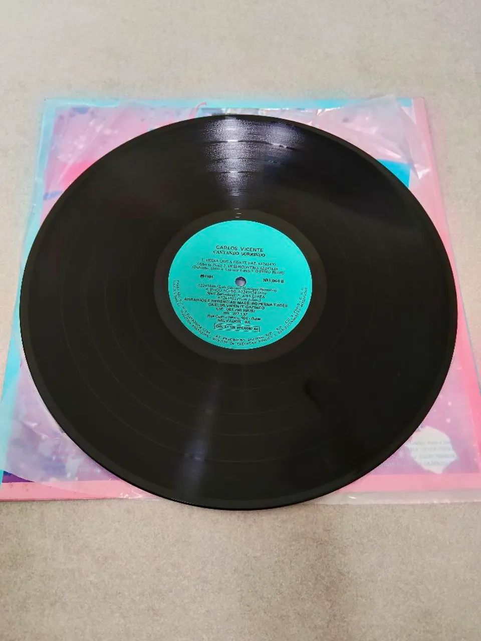 LP Carlos Vicente - Cantando Sorrindo - Foto 4