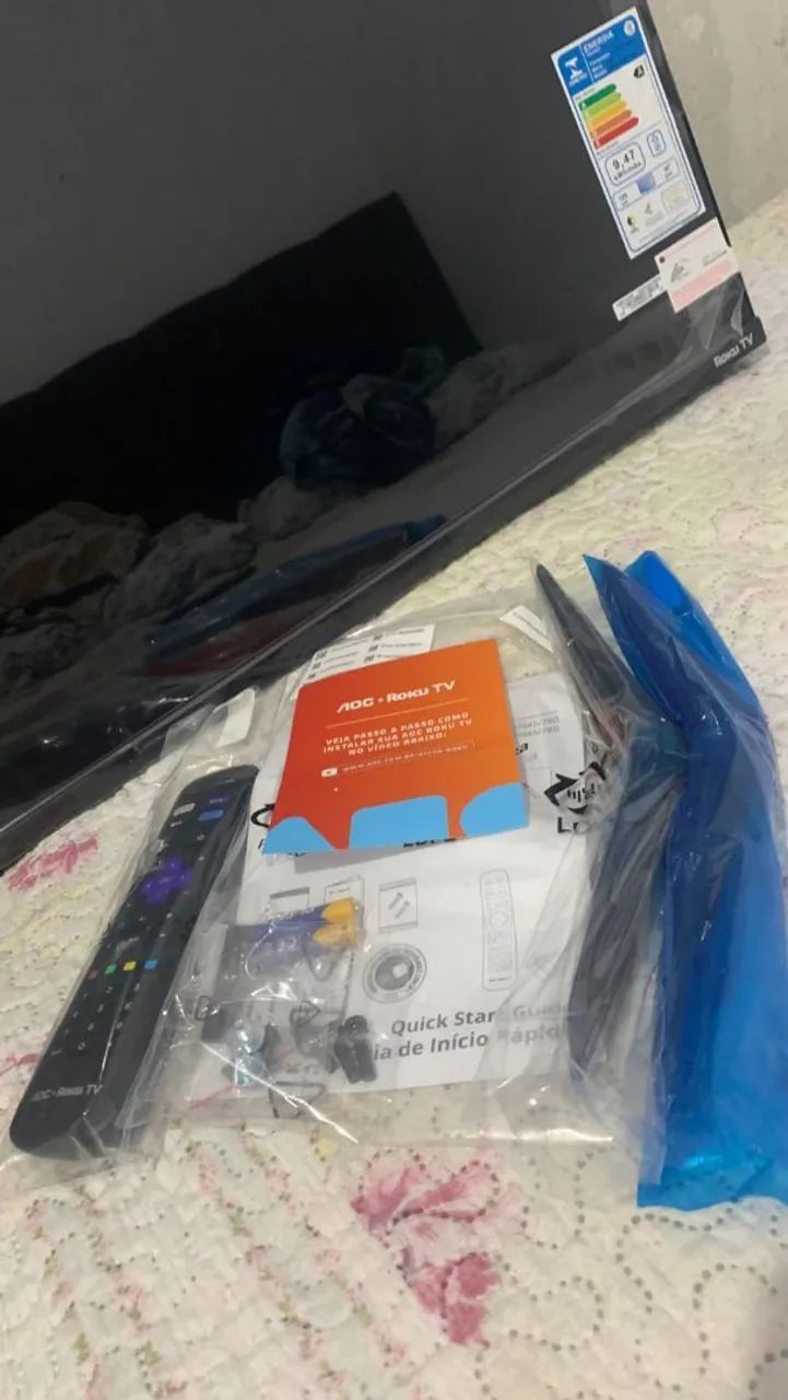 Tv Roku 50 Polegadas Nova Na Caixa Com Nota Fiscal e Garantia 64308571052545124