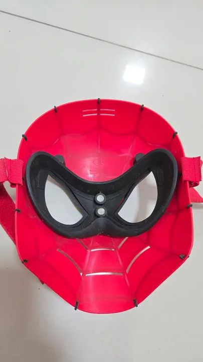 Máscara do Homem-Aranha - Fantasia de Super Herói - Foto 3
