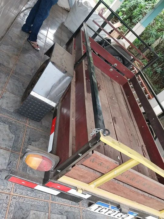 Carreta de reboque para transporte - Foto 2