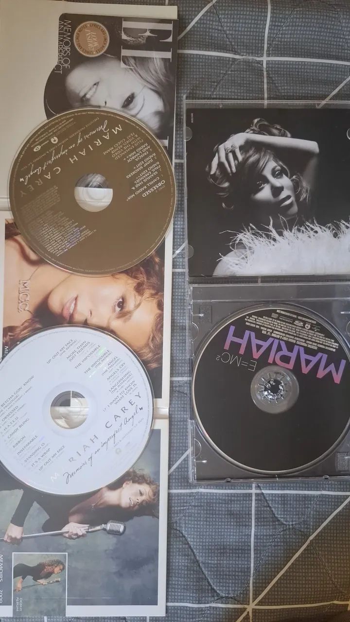 3 cds Mariah Carey 