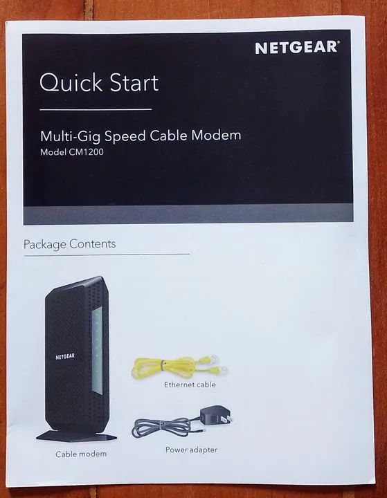Modem Quick Start - NETGEAR - Foto 4