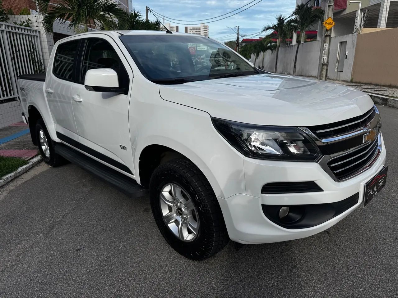Gm-S10 LT diesel 4x4 Aut 2018 branca - Foto 4