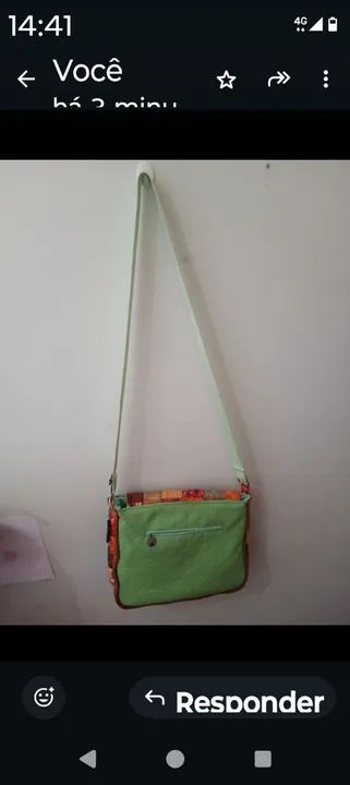 Bolsa Tiracolo feita a mão - Foto 3