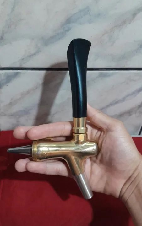 Torneira Italiana De Chopp - Vin Service (Dourada) - Foto 3