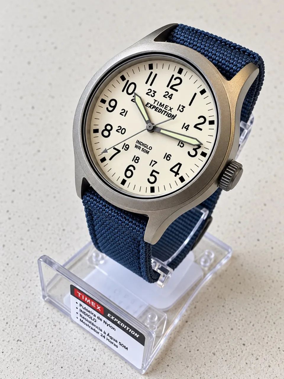 Timex Expedition Scout 36mm blue - Foto 2