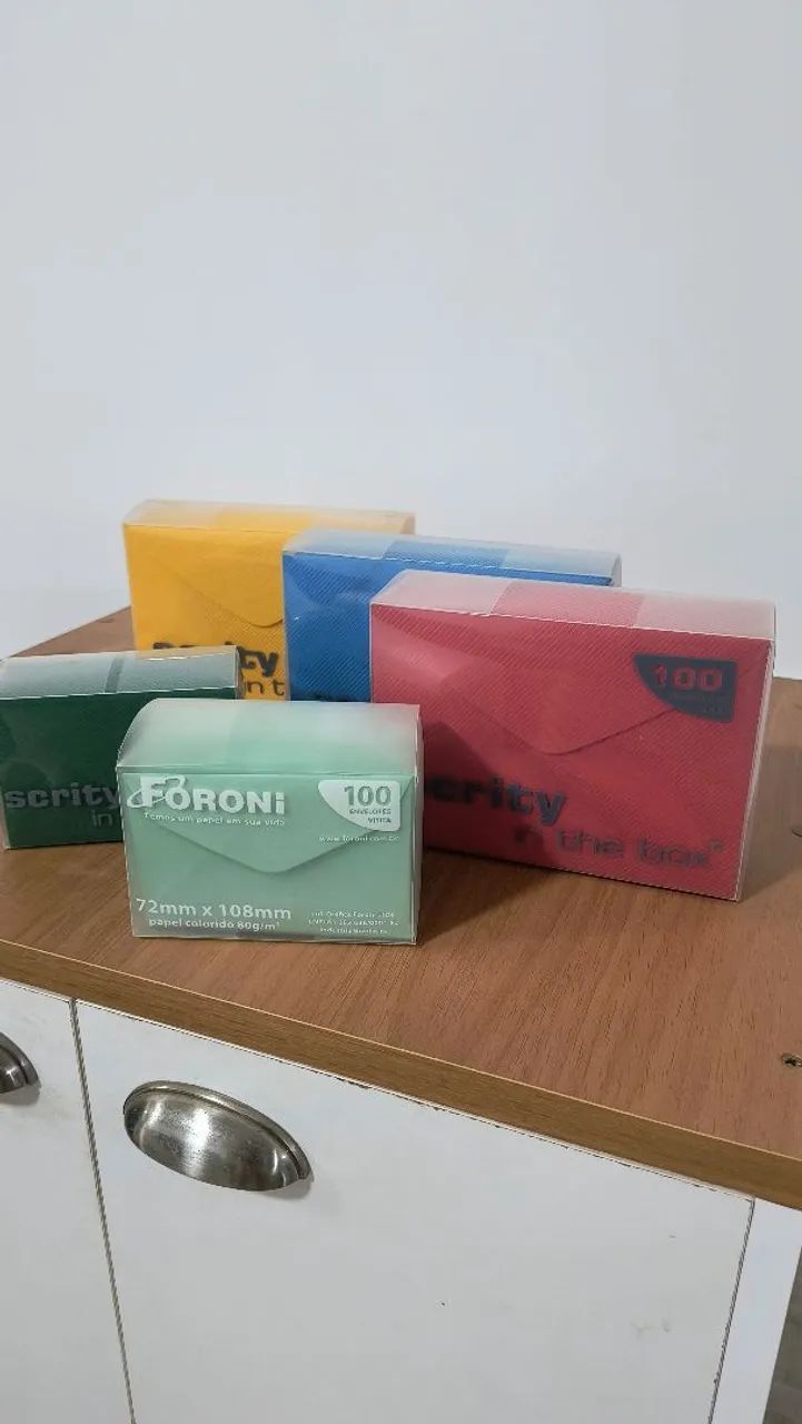 Envelopes coloridos  - Foto 2