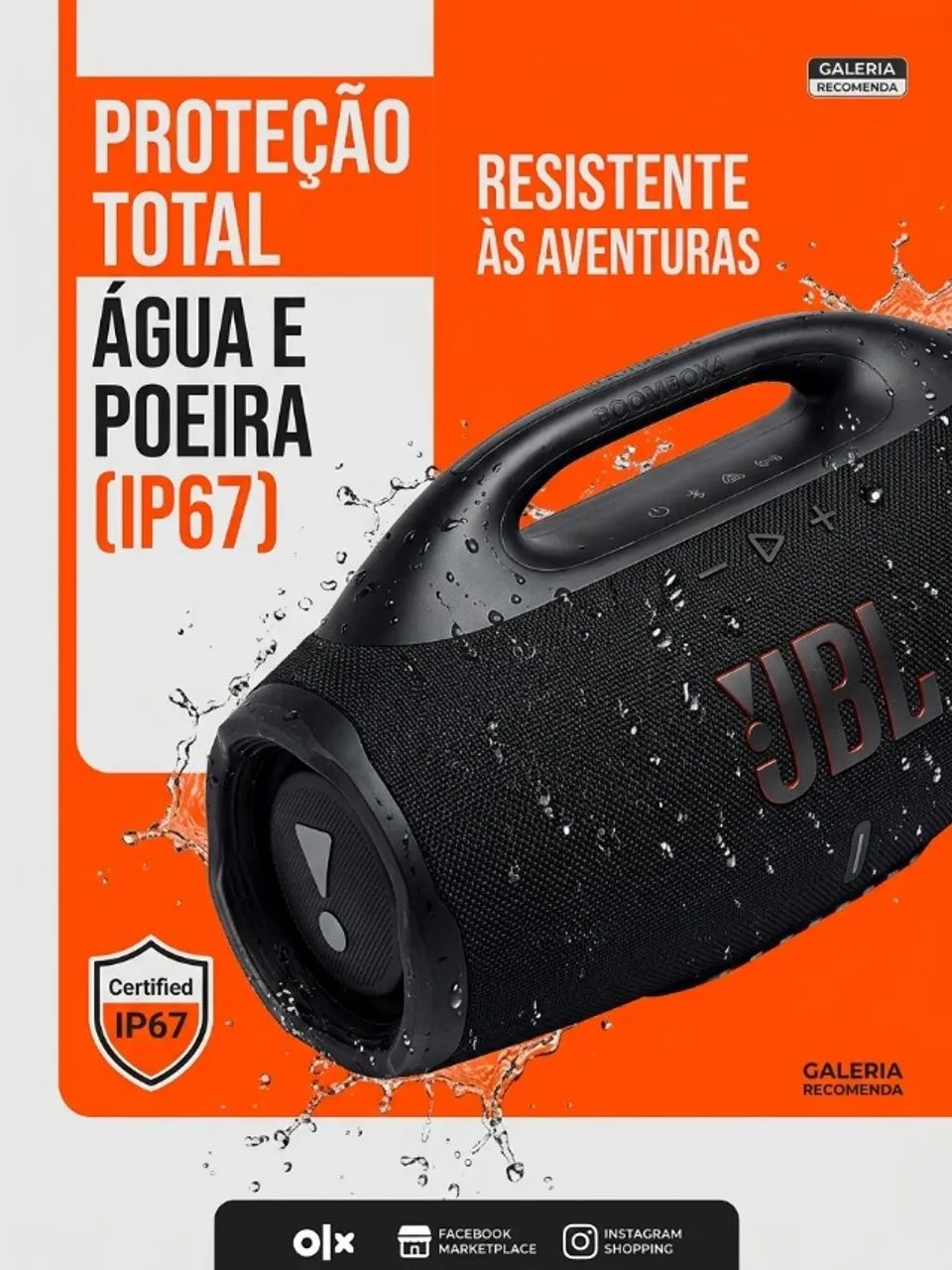 JBL Boombox 4 Original - Impecável / Sem Detalhes (Estado de Nova) - Foto 4