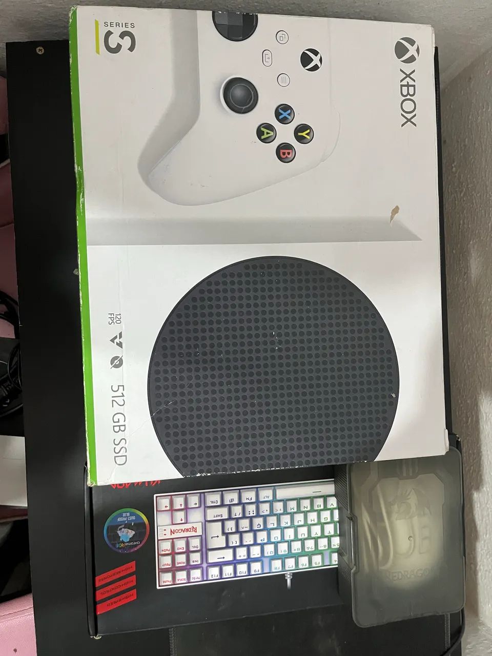 Xbox Séries S Com teclado e mouse - Foto 4