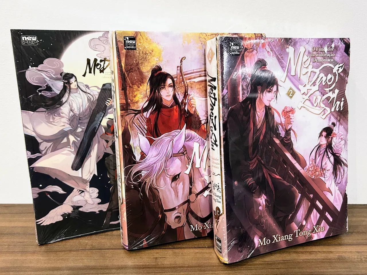 Sol148　20冊分 Mo Dao Zu Shi: O Fundador Da Cultivação Demoníaca - vol 1, 2 e 3