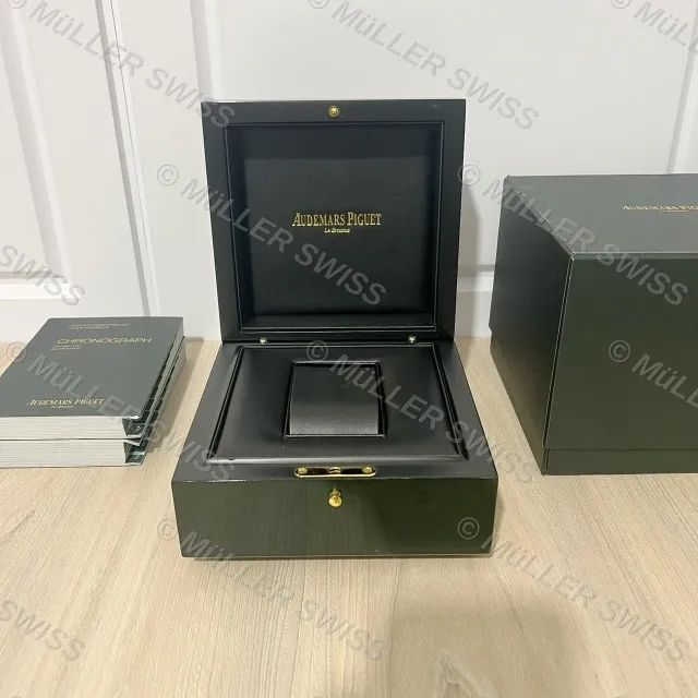 Caixa Audemars Piguet Preta Completa de Luxo - Foto 5