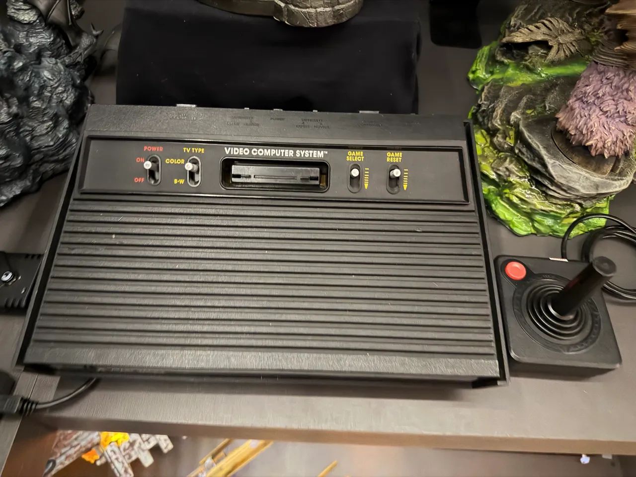 Atari 2600 Mod AV + Jogo - Foto 2