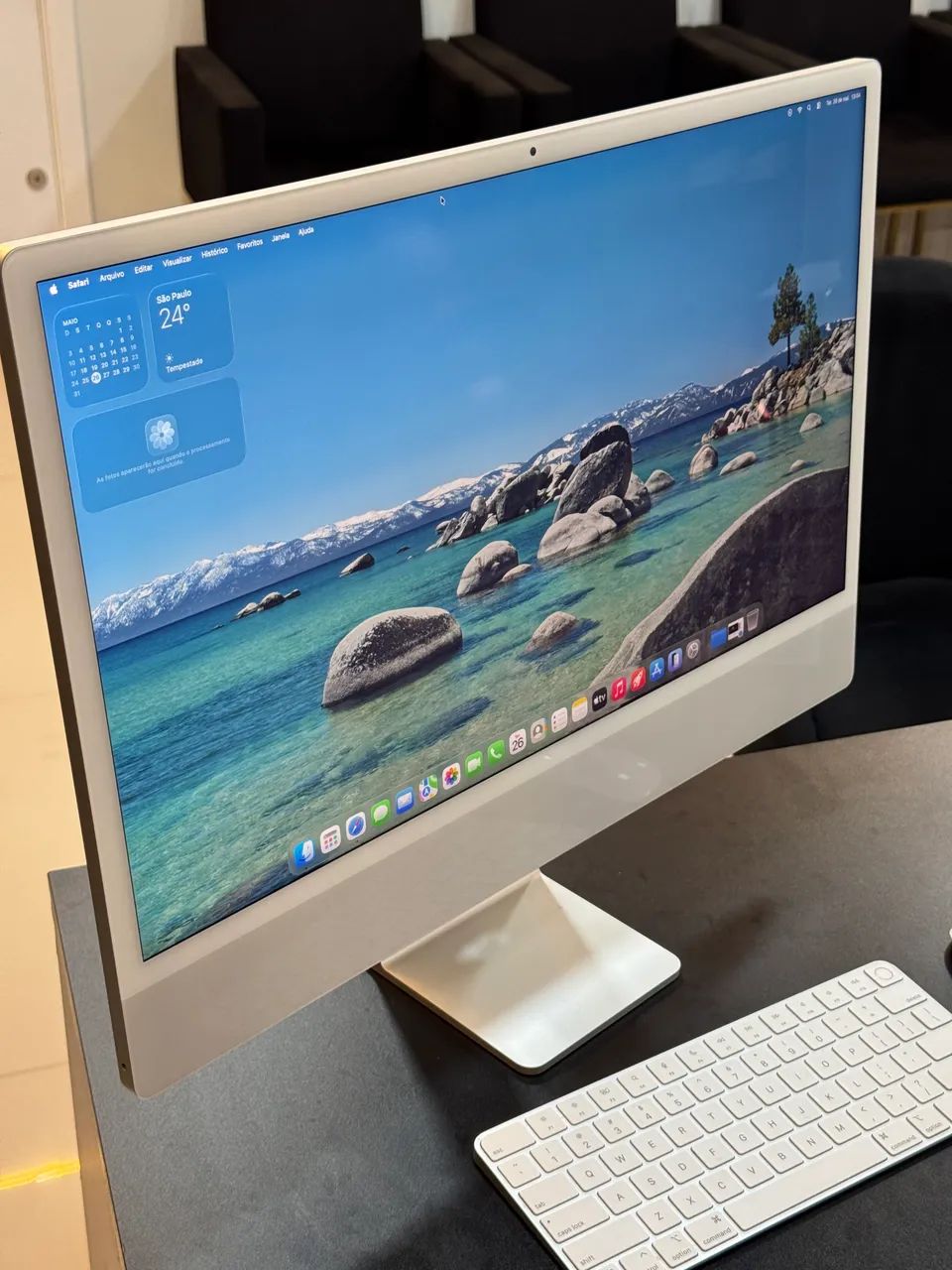 IMAC APPLE M1 - 512GB ( NOVÍSSIMO) - Computadores e Desktops