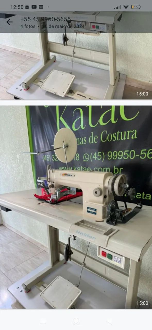 Pra vender Máquina de costura reta industrial  - Foto 2