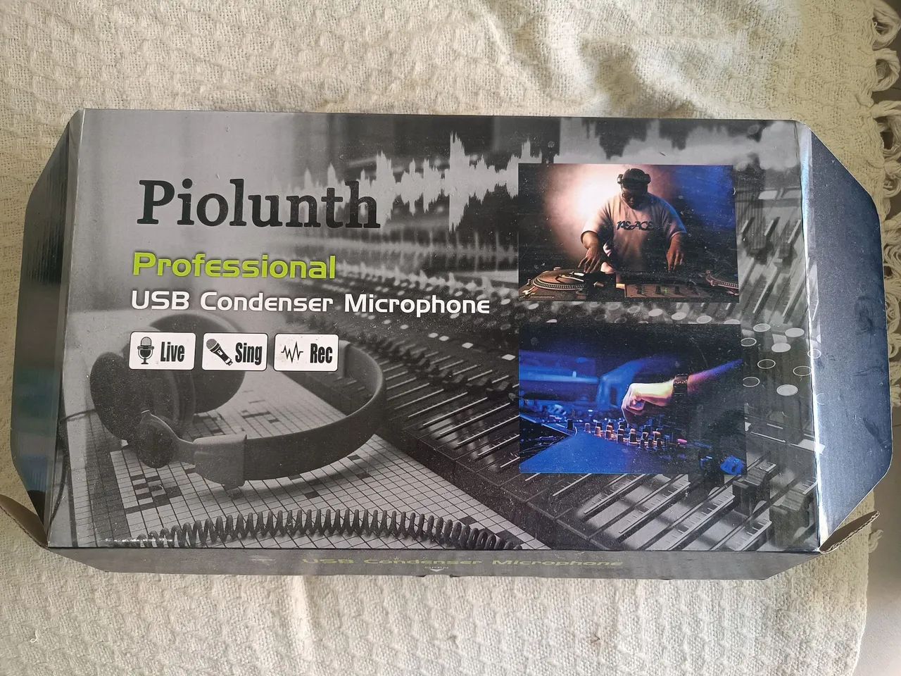 Microfone Condensador USB Piolunth