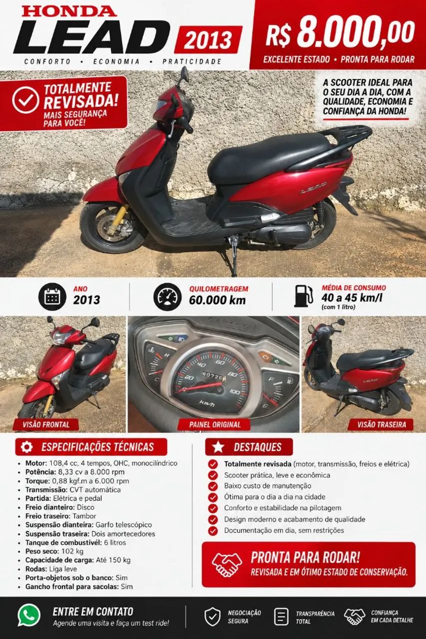 Honda lead 110