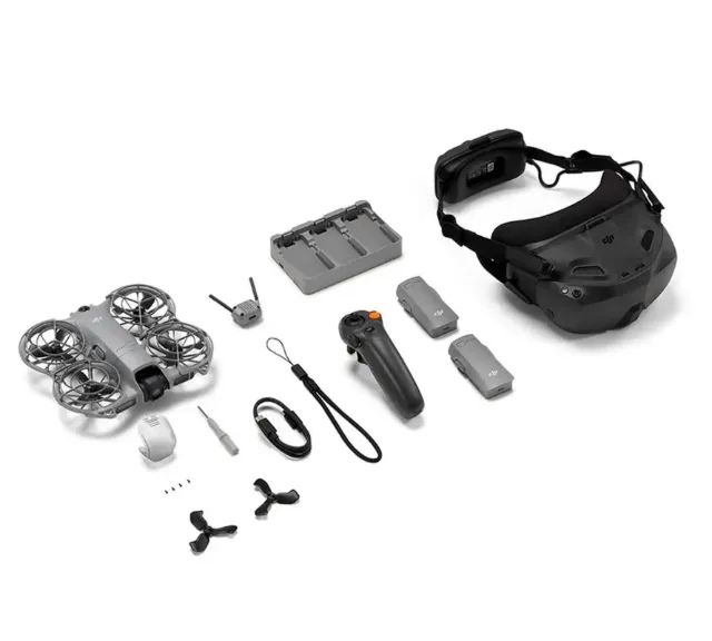 Drone DJI Neo 2 + Óculos FPV + Baterias