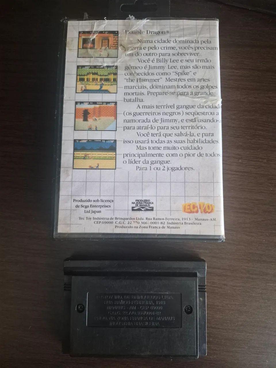 Double Dragon Original Master System  - Foto 2