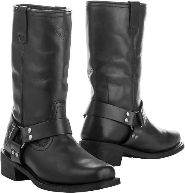 Bota de couro legítimo harness importada - Foto 2
