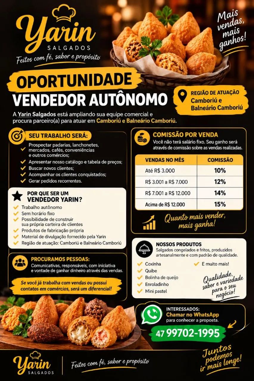 VENDEDOR AUTÔNOMO