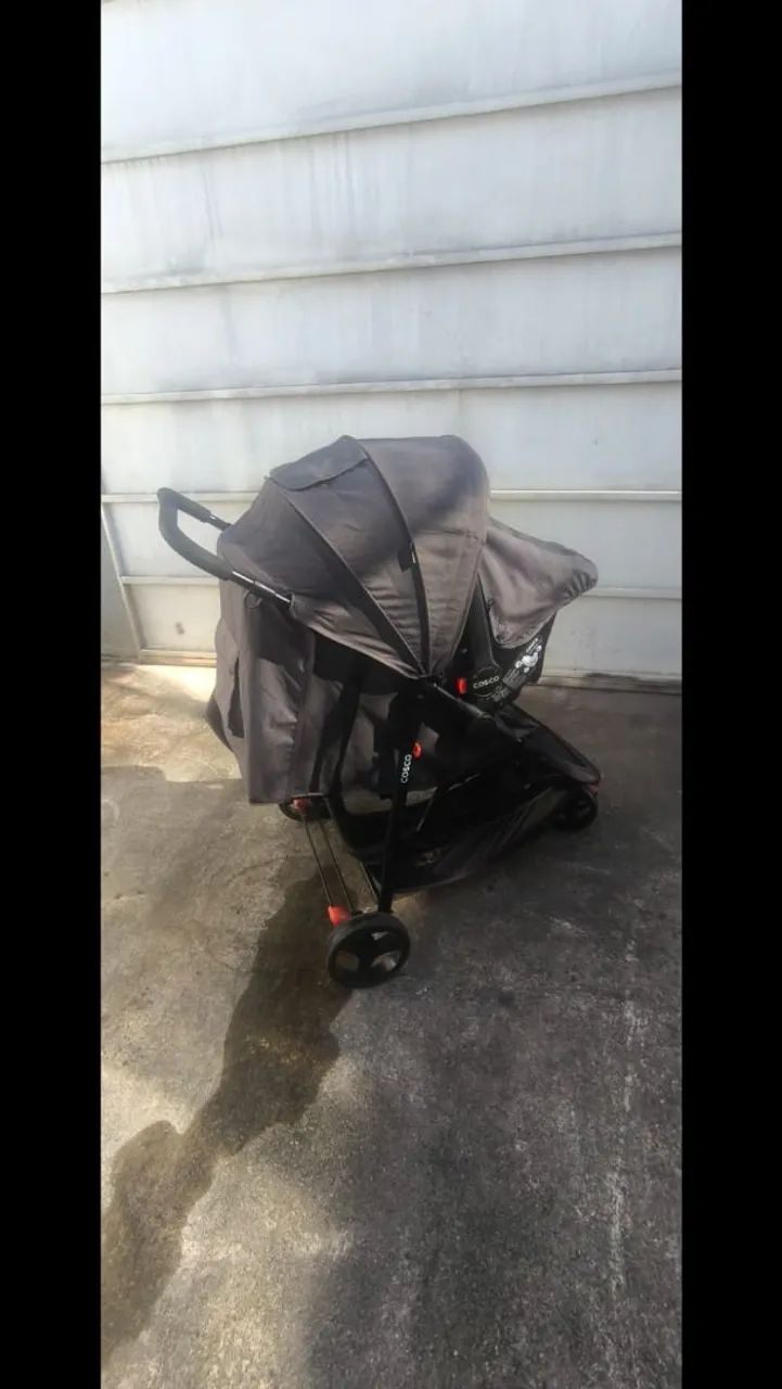 Carrinho com bebê conforto cosco - Foto 2