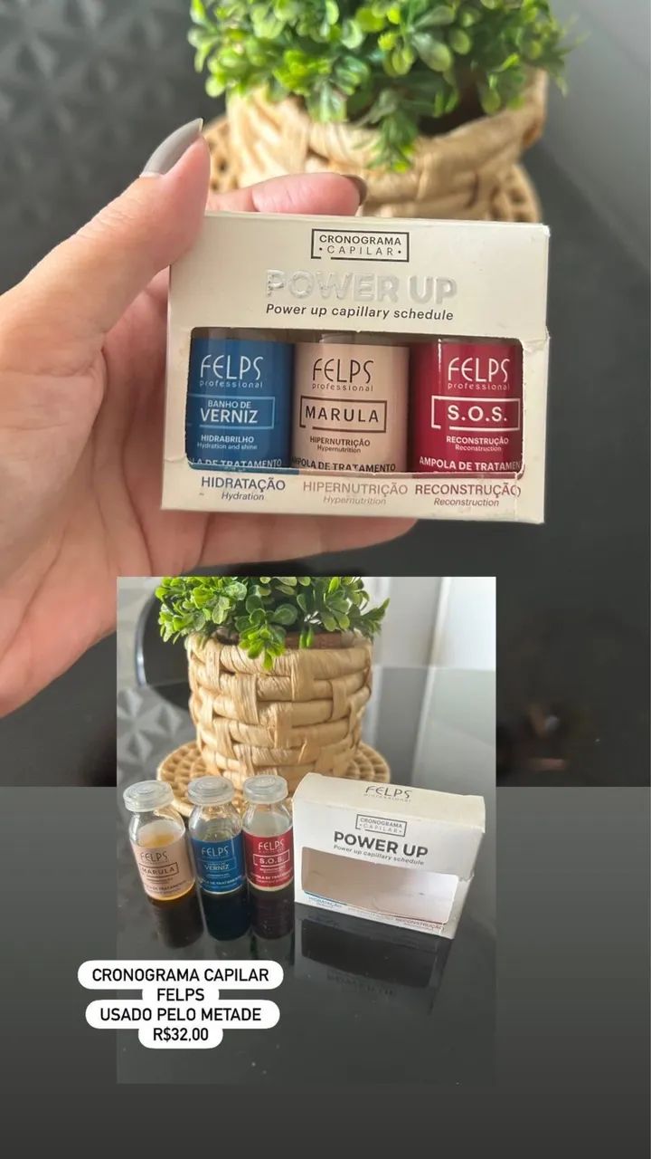 Cronograma Capilar Felps 