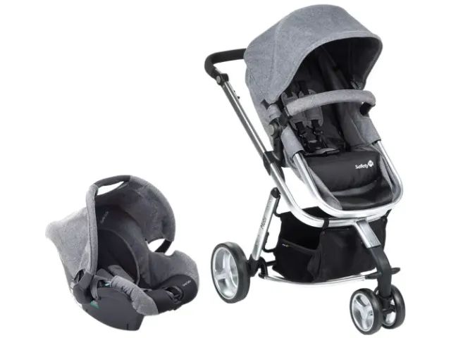 Carrinho de Bebê com Bebê Conforto Safety 1st