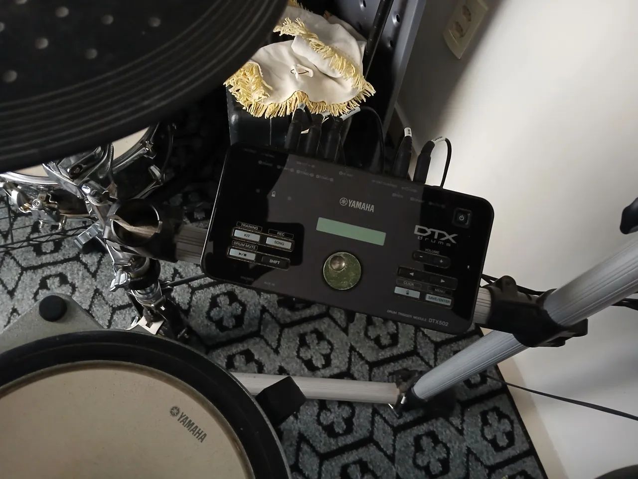 Bateria eletrônica yamaha dtx 502 - Foto 4
