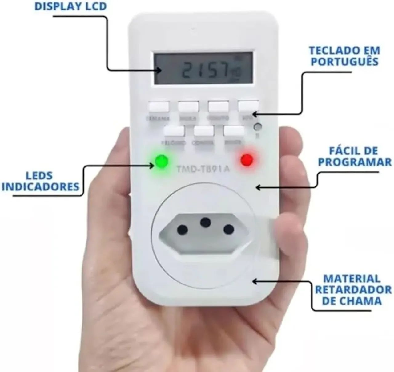 Temporizador Digital Bivolt 65735646888065122