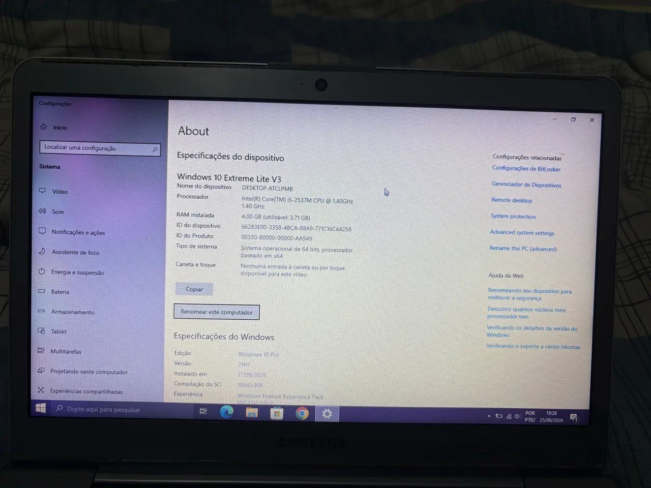 Notebook Samsung Ultrabook  - Foto 2