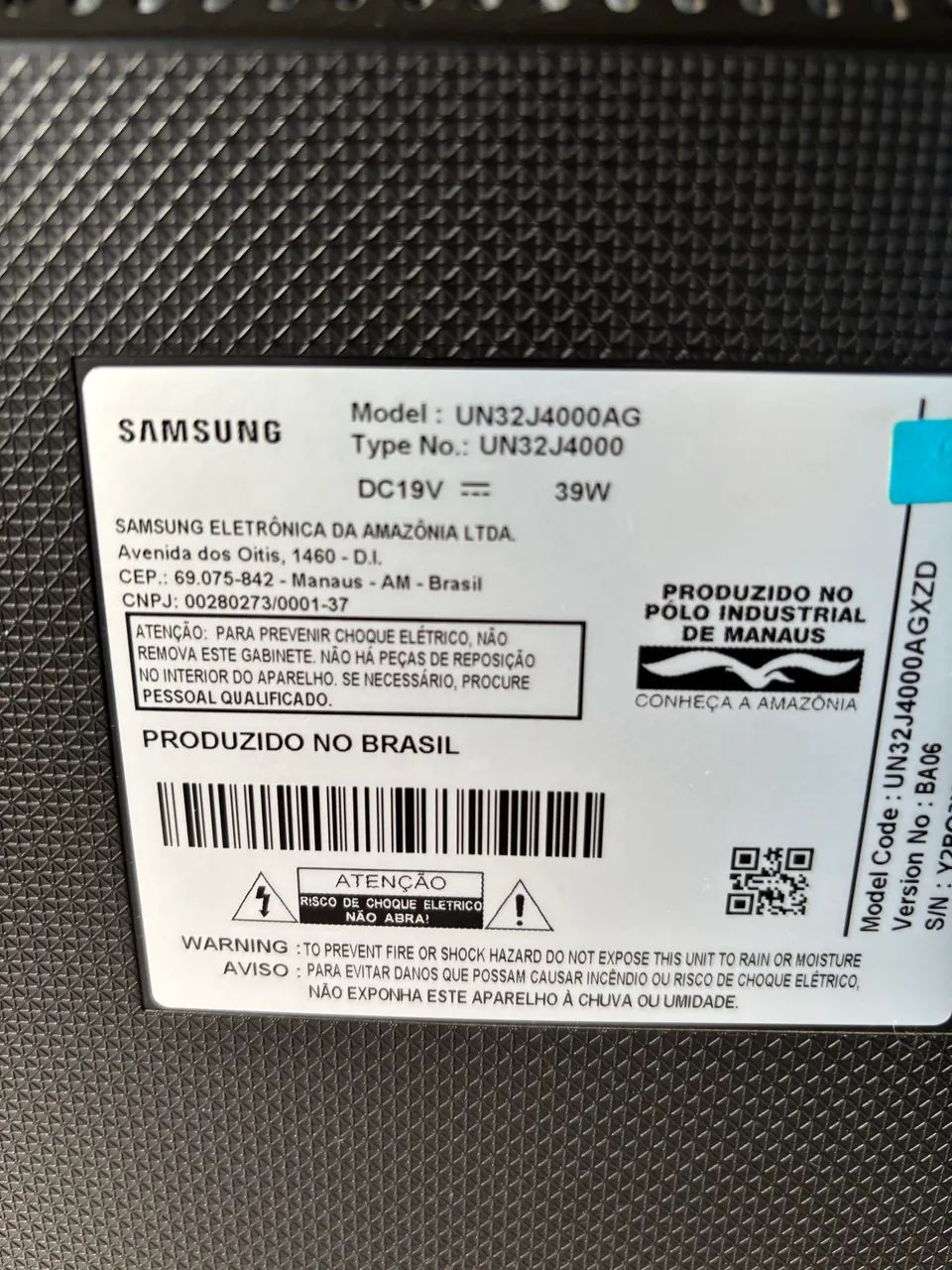 Tv Samsung 32 - Tela Quebrada - Foto 2